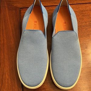 Rothy’s Original Slip On Sneaker light blue size 10.5